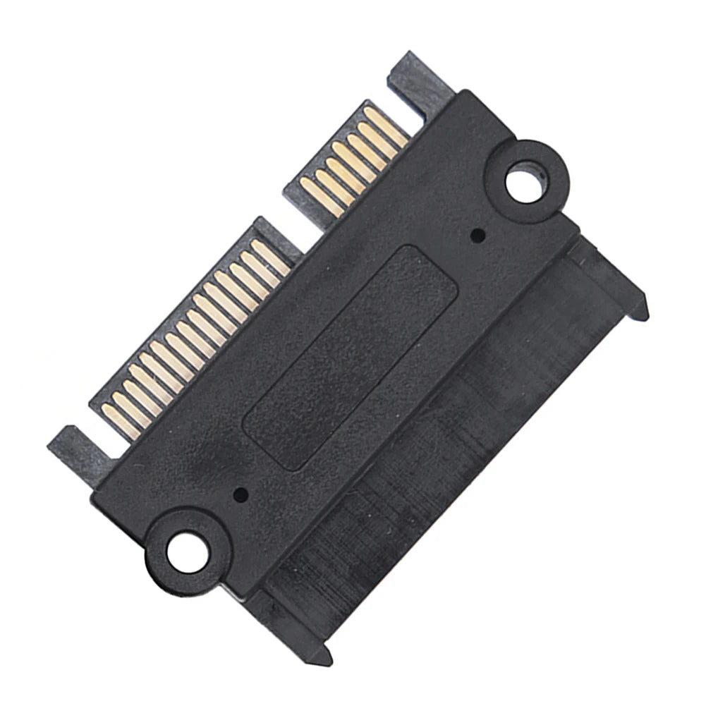 1-20PCS SATA Male To Female Power Data Converter 22Pin 7+15 Male To Female SATA To SATA Converter SATA To SATA Adapter
