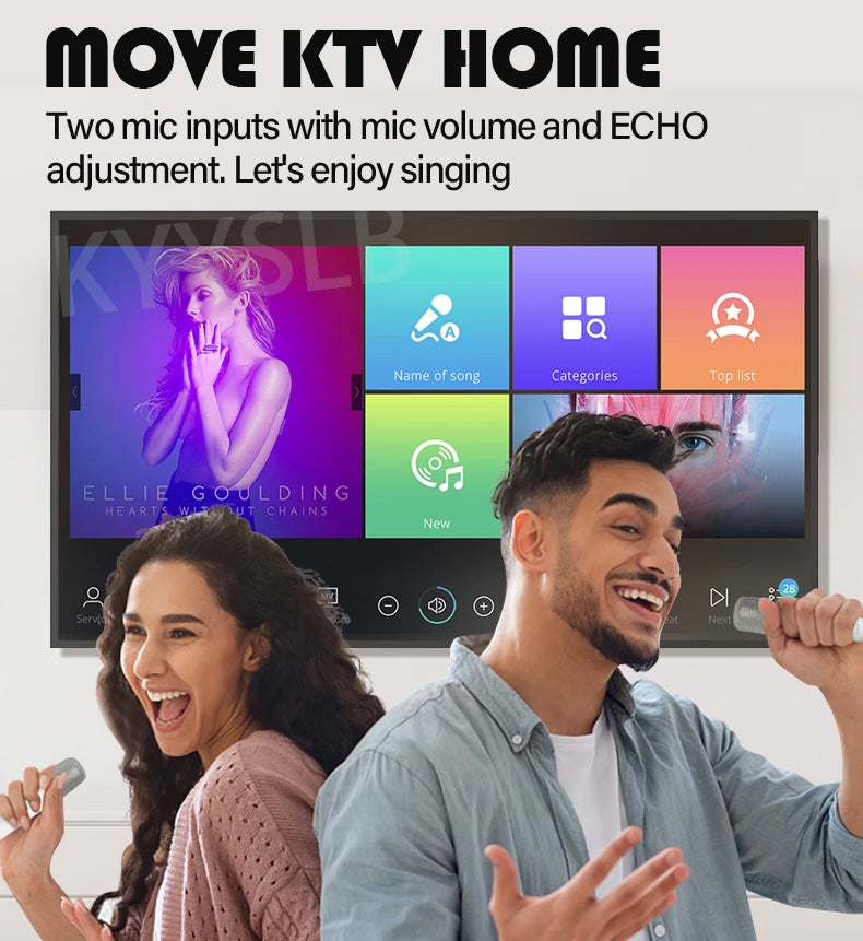 KYYSLB 900W 5.1 Bluetooth Sound Amplifier for Speakers Audio HIFI Karaoke Fever Digital Home Theater System Amplifiers