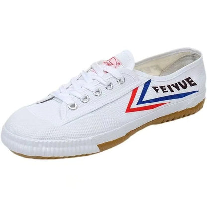 New Men's Canvas Shoes, Men's and Women's Kung Fu Martial Arts Shoes, Men's Training Sports Shoes, Lace Up Soft Soled Shoes