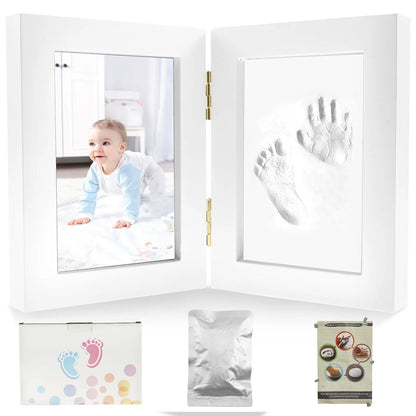 Baby Hands and Footprints Clay Photo Frame Create Lasting Memories with This Baby Hand and Footprints Kit Gifts for Boys Girls