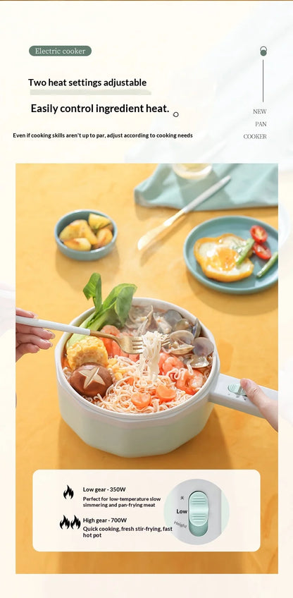 1.5L Rice Cooker Multi Cooker Non-Stick MultiCooker Steamed Rice hot Pot Electric Cookers Single Double Layer kitchen Home