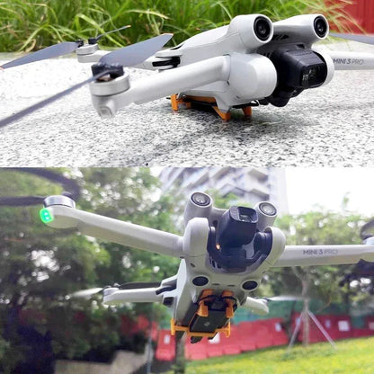 Fixed Bracket for DJI Cellular 4G Module Signal Booster Antenna Data Cable with Landing Gear Effect for DJI Mini 3 3pro Drone