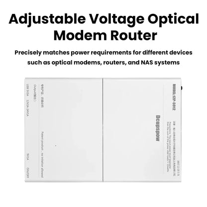 12 Sections UPS Battery Box Uninterrupted Power Supply Power Supply Storage Case 12x 18650 Battery shell for WiFi Router