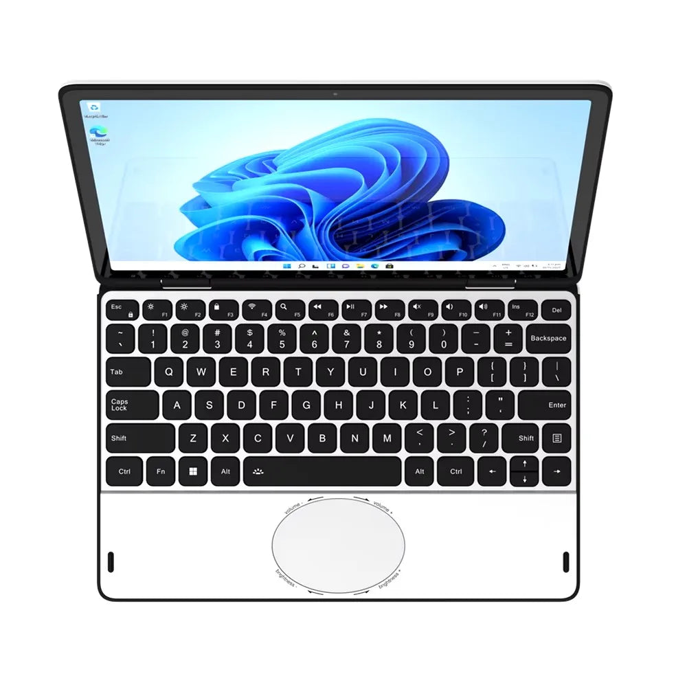 Topton L20 360° YOGA Intel N100 Laptop 10.95 inch IPS Touch Book Max 32G DDR4 2T SSD Portable Office Notebook Mini PC Tablet
