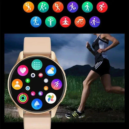 2025 Men Bluetooth Call SmartWatch Heart Rate Blood Pressure Monitor Smartwatch IP67 Waterproof Women Smartwatch For Android IOS