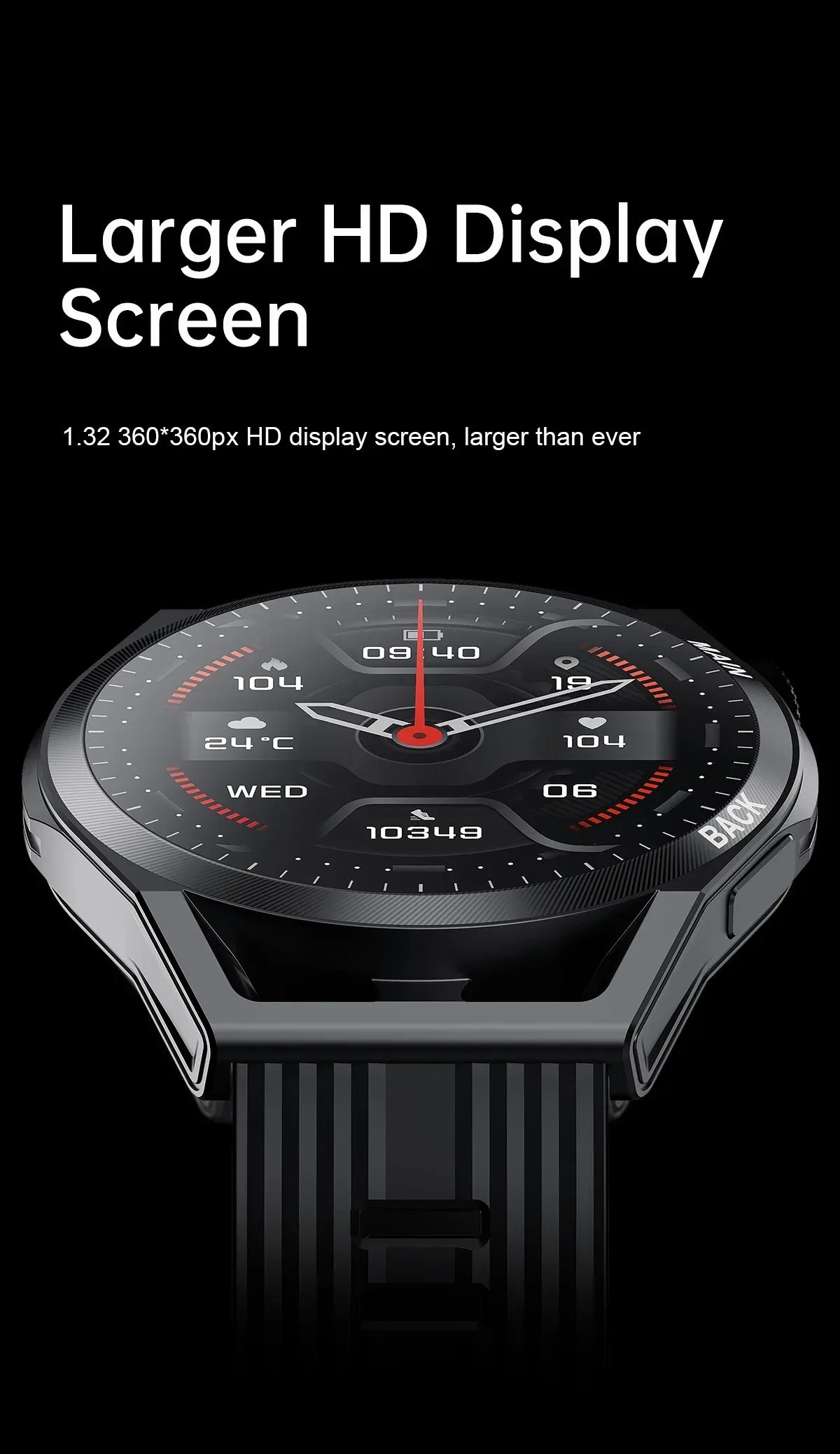 LIGE NFC 2026 New Ultra Military Smart Watch Men 1.32" IPS IP67 Waterproof ECG Smartwatch   For iOS Android Sports Smart Watches
