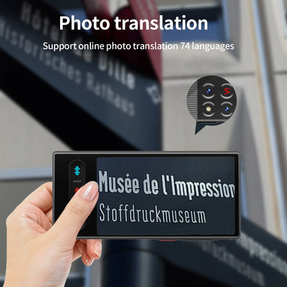 Language Translator Device 148 In Real-time Online Languages Translation Device Portable AI ChatGPT Photo Intelligent Translate