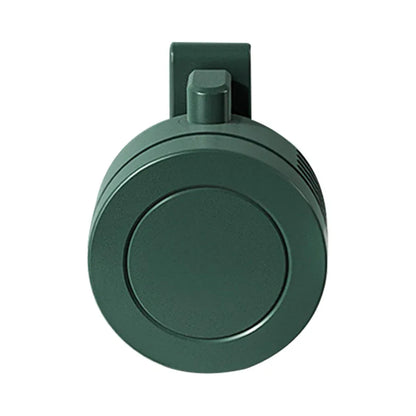 Electric Air Cooling Fan 3 Speeds Bladeless Hanging Fan USB Charging Mini Air Conditioning Fan 900mAh for Outdoor Home Working