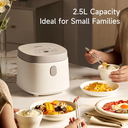 2.5L Electric Rice Cooker Titanium Liner for 2-3 People Mini MultiCooker Smart Steamed Rice Kitchen Machine 220V
