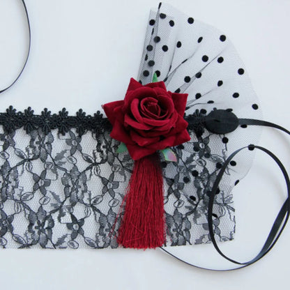 Women Hollow Lace Masquerade Face Mask Sexy Cosplay Prom Party Props Costume Halloween Masquerade Mask Nightclub Queen Eye Mask