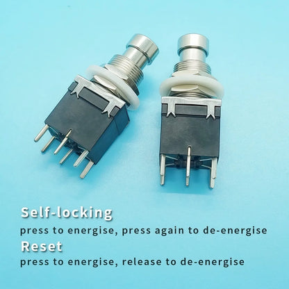 PBS24-202P Six foot latching or momentary type Guitar effects switch