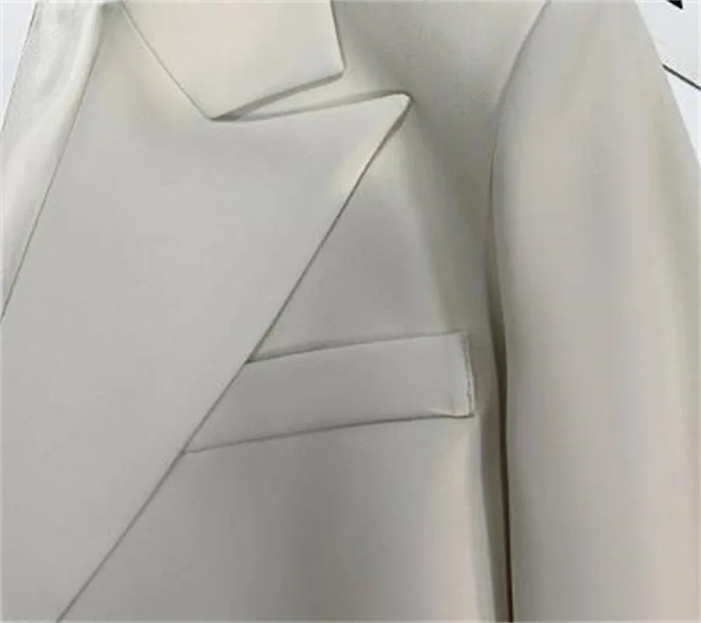 Spring Autumn New Blazers for Women Korean No Button Cropped Suits Jacket Woman Casual Long Sleeve Blazer Coat Ladies ZY7701