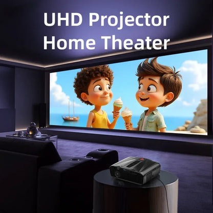 Smart 2K 4K Full HD 1080P Portable Projector Auto Focus Android WiFi Home Cinema Outdoor Game Video Beam Karaoke Projector