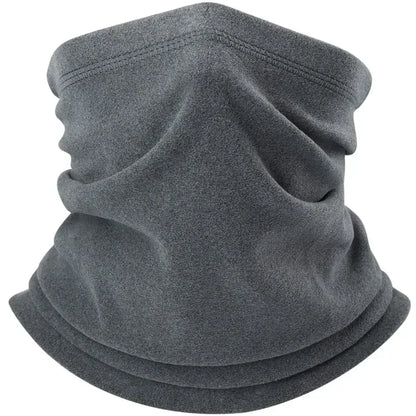 Winter Fleece Thermal Neck Warmer Gaiter Bandana Face Mask Ear Cover Tube Scarf Skiing Snowboard Neckerchief Headband Women Men