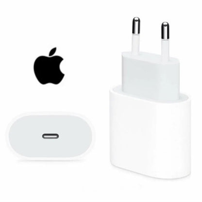 20W USB-C Power Adapter Original Fast Charger for iPhone 17/16/15 Mini pro Max Type C with Apple Cable Compatible with iPhone 14