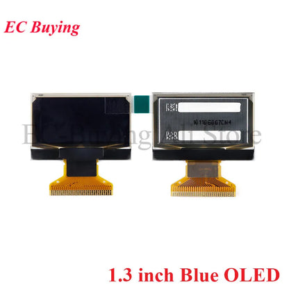 1.3" OLED Module 1.3 inch LCD LED 12864 Display Screen White/Blue 128X64 SPI/IIC I2C SSD1306 SH1106 4Pin 7Pin 128*64 Bare Board