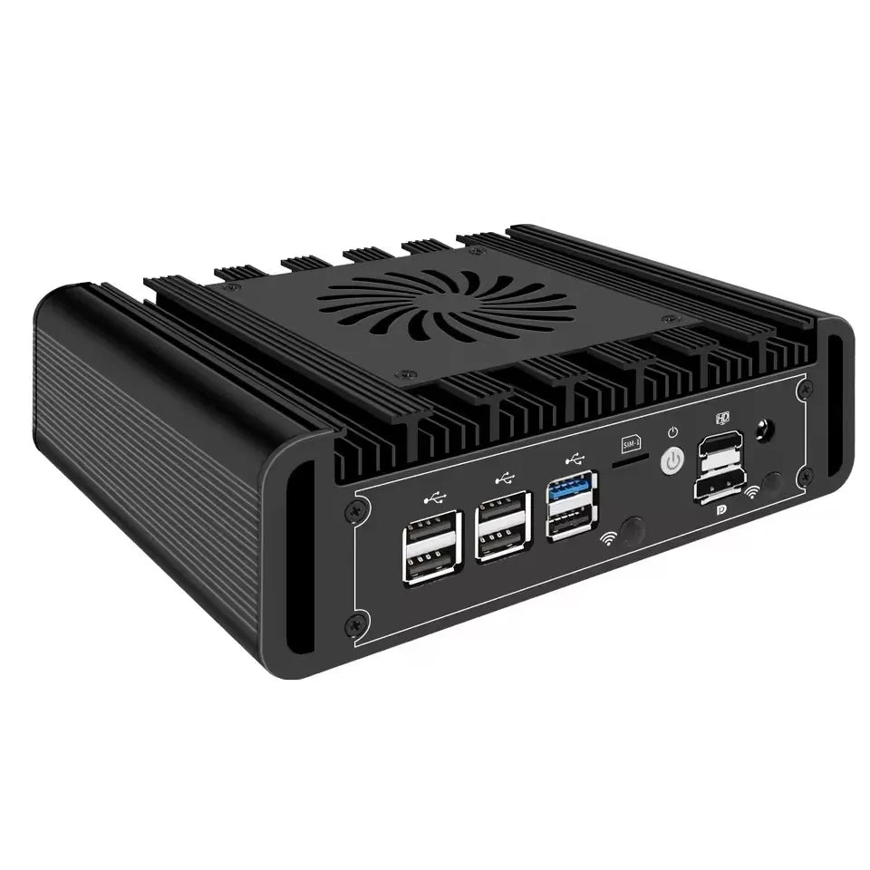 2x10G SFP+ Solid Firewall Mini PC 3x2.5G i226-V Lans Intel i3 N300 N150 N100 DDR5 NVMe Proxmox pfSense OPNsense Home Server Host