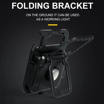 Super Bright MINI COB Keychain Flashlight Charging Lamp Camping Lights with Magnet 4 Lighting Modes for Camping Home