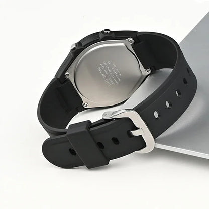 Resin Strap for Casio  AW-90H Sport Waterproof Stainless Steel Buckle Men's Rubber Replace Band Bracelet Watch Accessories