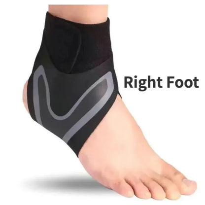 Ankle Support Brace,Elasticity Free Adjustment Protection Foot Bandage,Sprain Prevention Sport Fitness Guard Band