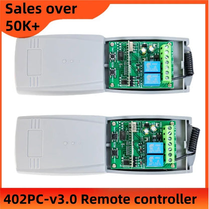 Universal 2 Channel ON/OFF RF Switch Wireless Receiver 9V-24V 433mhz Receiver For Brands Remote Control