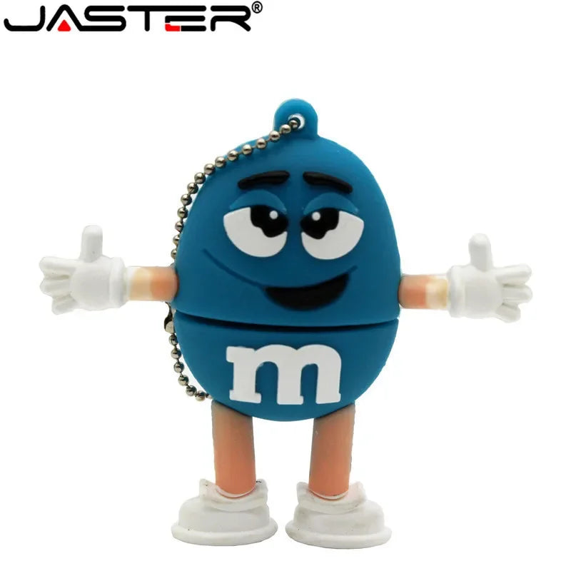 JASTER MM beans model pendrive USB Flash drive Memory stick usb 2.0 thumb drives Pen Drive pendriver 64GB 16GB 32GB U disk gift