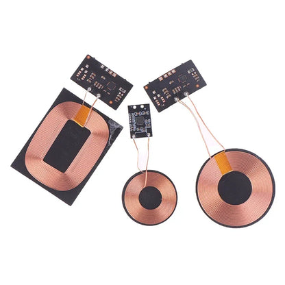 1A 3W 600mA/5W Wireless Charging Receiver Module Small Coil Built-in 5V Charging Wireless Charger PCBA Board