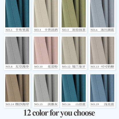 Custom size 300cm Height 80-95% shading Rate Blackout Curtain for Bedroom Window Living Room Drapes,Front and Back Color Same