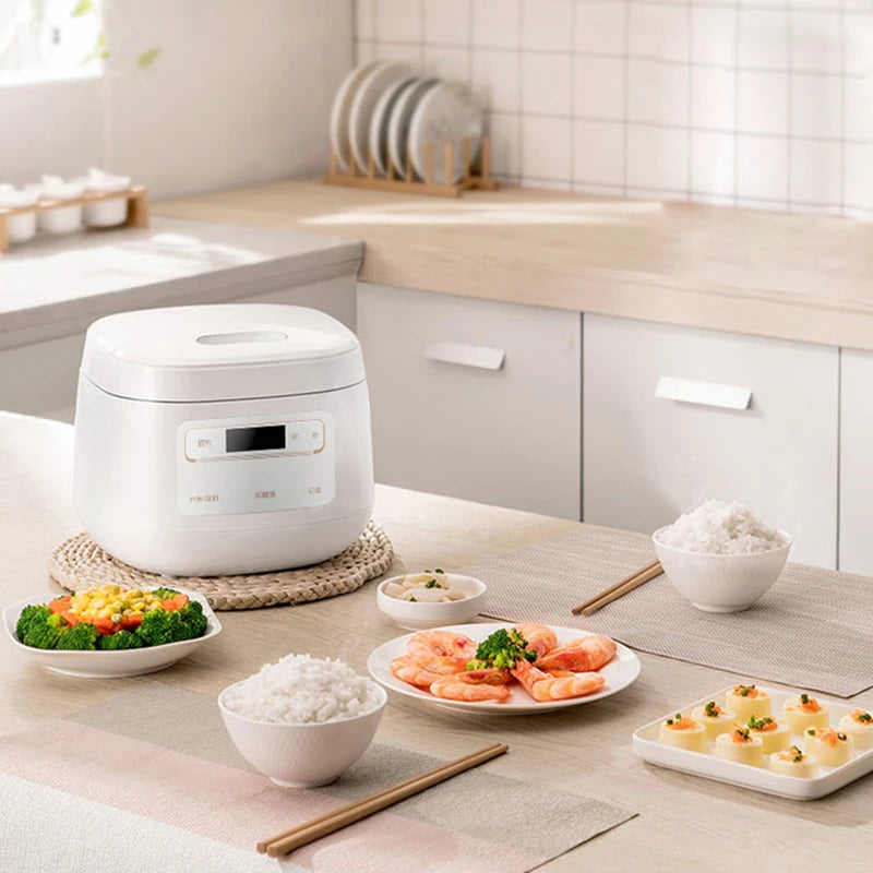 Multi-Function Patented Mini Electric Cookers Square Non Stick Rice Cooker Deluxe Ceramic Rice Cooker