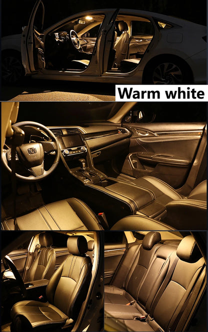 ZITWO LED Bulb Interior Dome Reading Trunk Light Kit For Citroen Jumper MK1 MK2 MK3 1994- 2017 2018 2019 2020 2021 Accessories