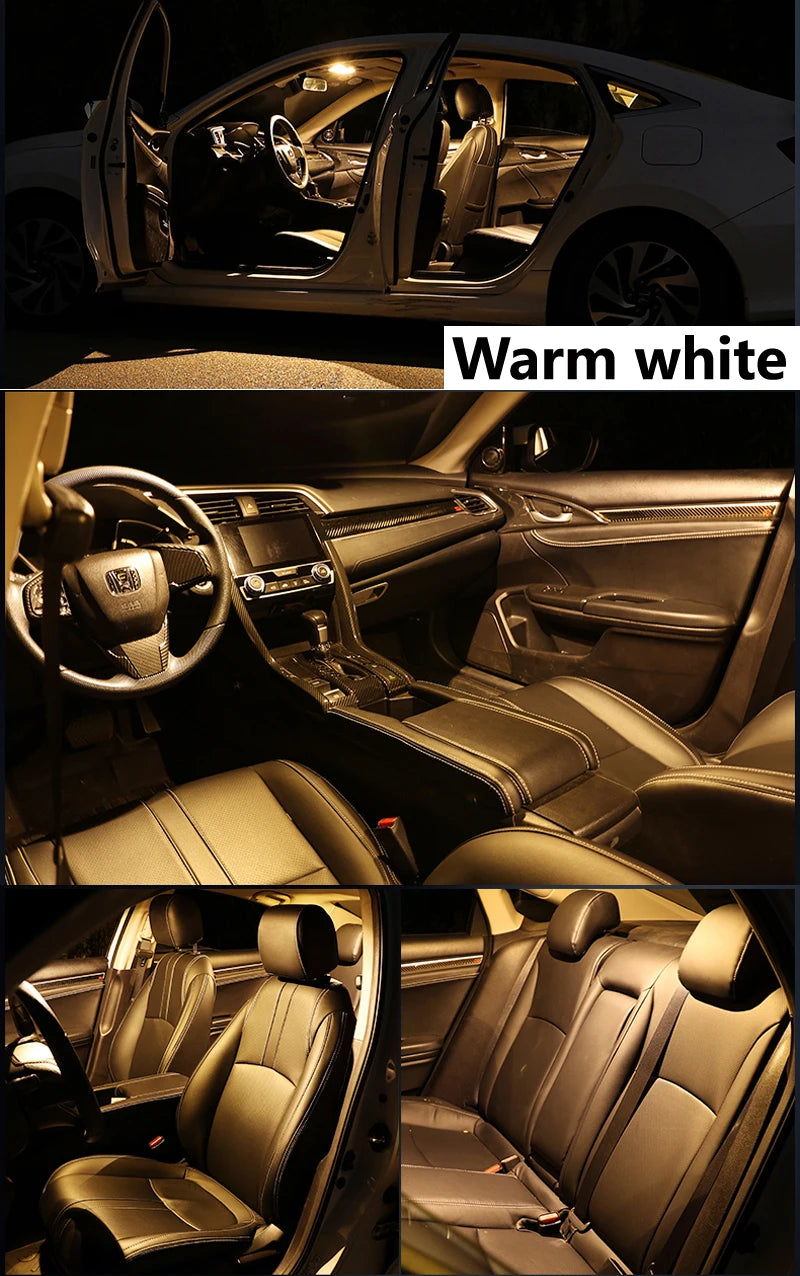 ZITWO Car Accessories LED Bulb Interior Dome Map Light Kit For Chevrolet Chevy Corvette C4 C5 C6 1984- 2009 2010 2011 2012 2013