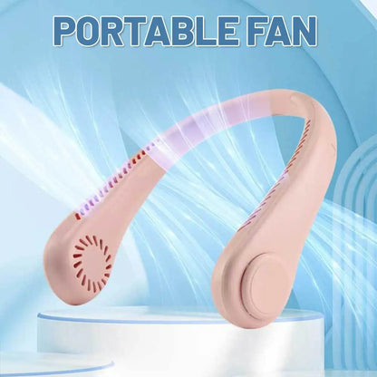 Hanging Neck Fan For Outdoor Portable Cooling Lazy Person Mini Hanging Neck Small Fan Bladeless Small Fan