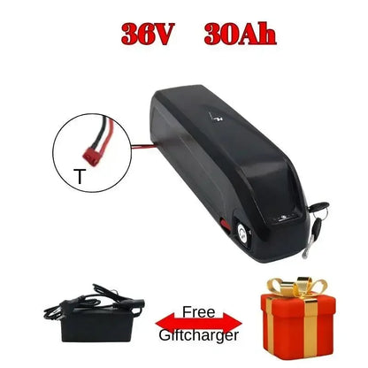 For Hailong Battery 30Ah 20Ah 36V 48V 52V for Bafang BBS02 BBS03 BBSHD Powerful and long-lasting power Motor Hailong Battery