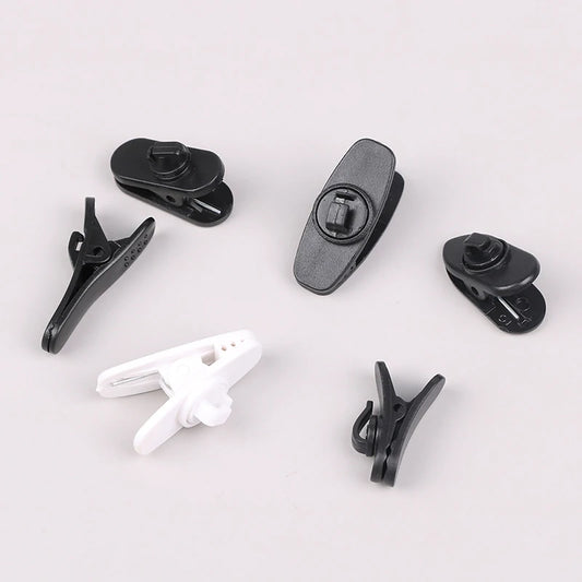 10PCS Earphone Cable Wire Clip Cord Collar Plastic Nip Clamp Organization Holder Headset Audio Line Protable by PDG ibma