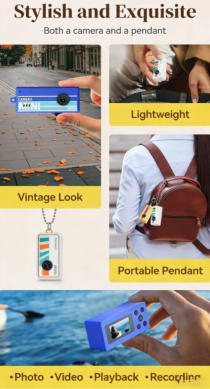 Portable X7 Thumb Camera Keychain Camera Retro Support Memory Card 1080p Very Small Camcorder Video Recorder Tools With Flash