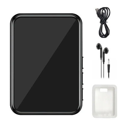Bluetooth 5.4 MP3 Player Full Screen Walkman Music Player Novel Reading E-book Mp4 Video Player With Earphone Video Recording