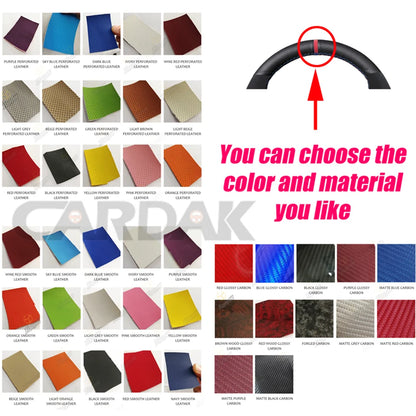 Black Suede Car Steering Wheel Cover For Opel Astra(K) Corsa(E) Crossland X Grandland X Insignia Leather Steering Wrap