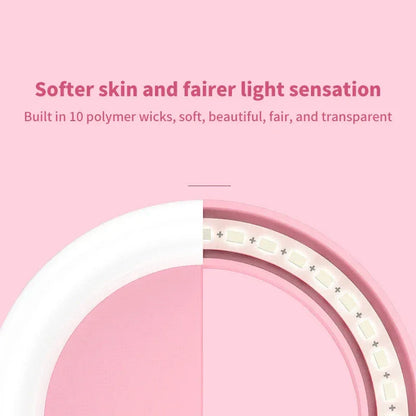 USB Charge LED Selfie Ring Light Mobile Phone Lens For Phone Selfie Light