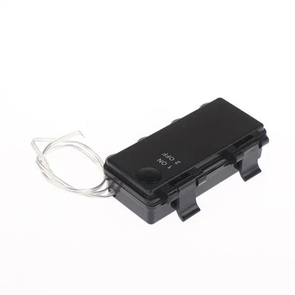 1Pcs 2 Sections AA Battery Holder 3V No.5 Waterproof And Dustproof Battery Cartridge With ON-OFF DIY Accessories