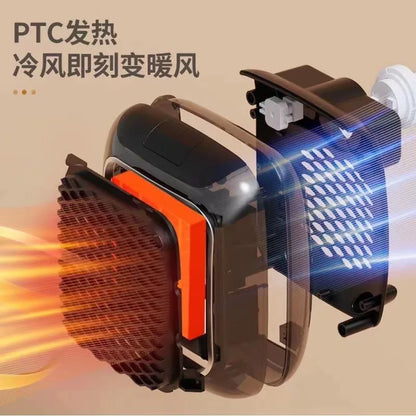 Electric Heater Home Appliance Heating Furnace Portable Heater Plug-in Room Heater Mini Radiator Remote Heating 500W