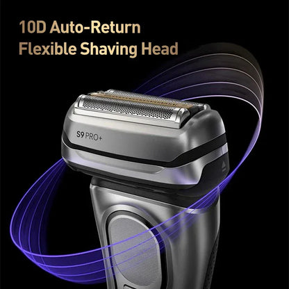Braun Electric Shaver S9 Reciprocating Razor Rechargeable Men's Shaving Machine Wet Dry Double Use Floating Head Hair Cutting Ma