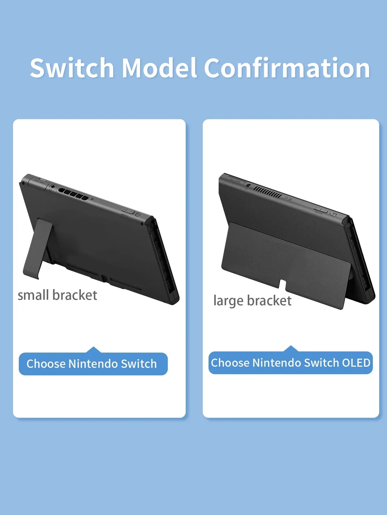 Ghost Protector Case for Nintendo Switch OLED, NS Game Accessories,Handheld Separable Shell for NS Joycon, Switch Oled Cove