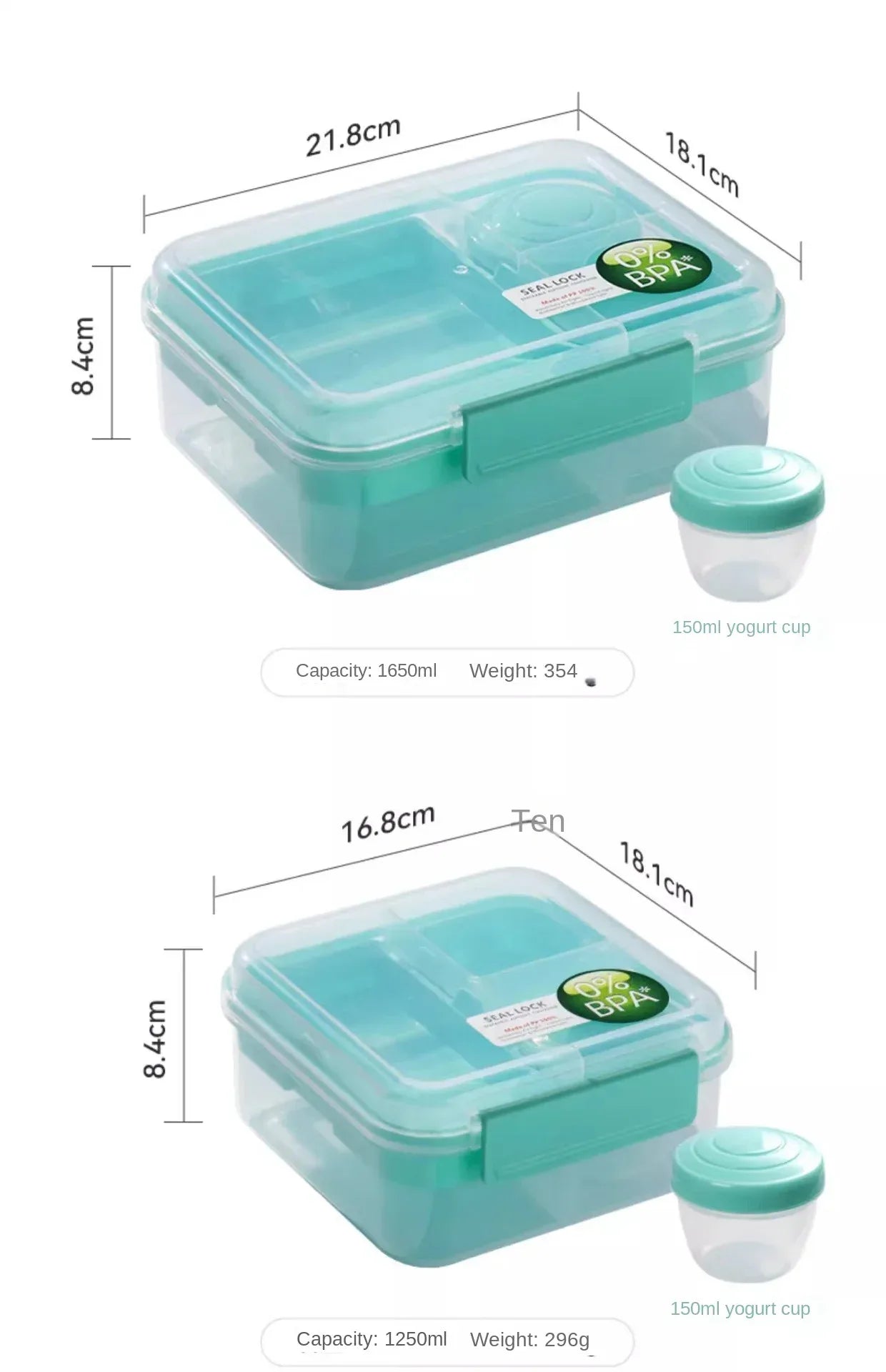 Portable Handle Design Double Layer Lunch Box Compartment Bento Boxes Students Toddler Bento Containers Outdoor Salad Picnic Box