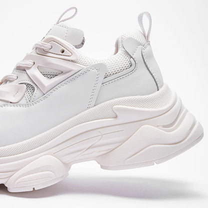 CH 2023 Women's Shoes Summer New Thick Sole Casual Sports Shoes Women's Lightweight Versatile Lace up Dad's Shoes