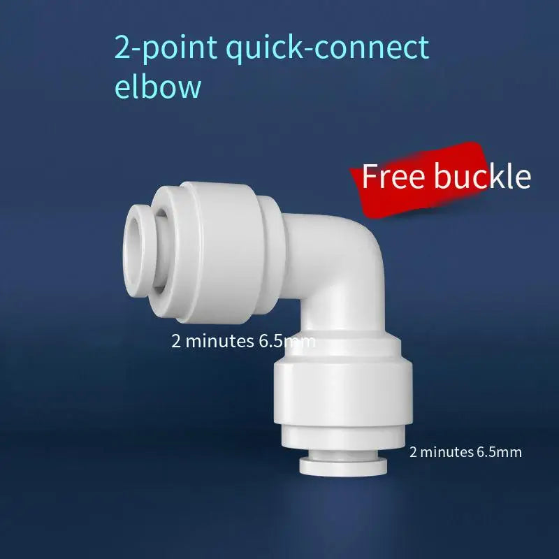10PCS Straight Ro Quick Water Fitting 1/4" Hose Pipe Connector Water Filter Reverse Osmosis Parts
