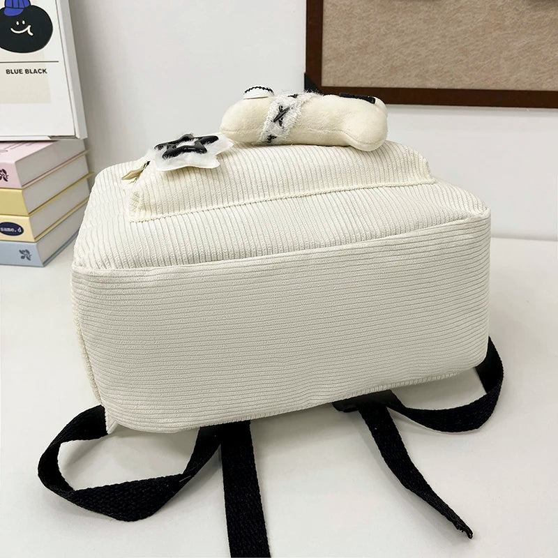 Black Grey White Red Versatile Backpack High Quality Large Capacity Waterproof Travel Bag Washable Nylon Computer Bag Unisex