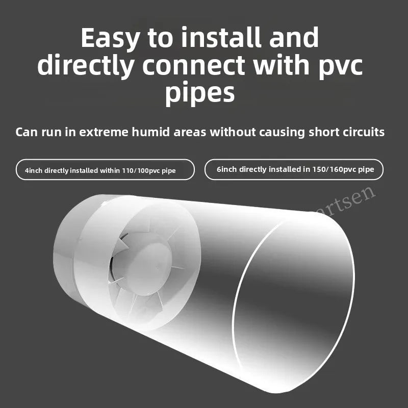 4 inch 220V Silent Ventilation Air Vents Ventilator Extractor Exhausted Extractor Fan Ventilator Bathroom Kitchen Washroom