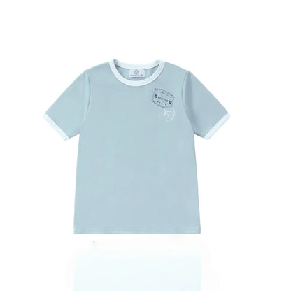 AP SS26 Ringer stamp jersey cotton collection summer boys girls fashion casual clothing dress set shirt family matching clothes