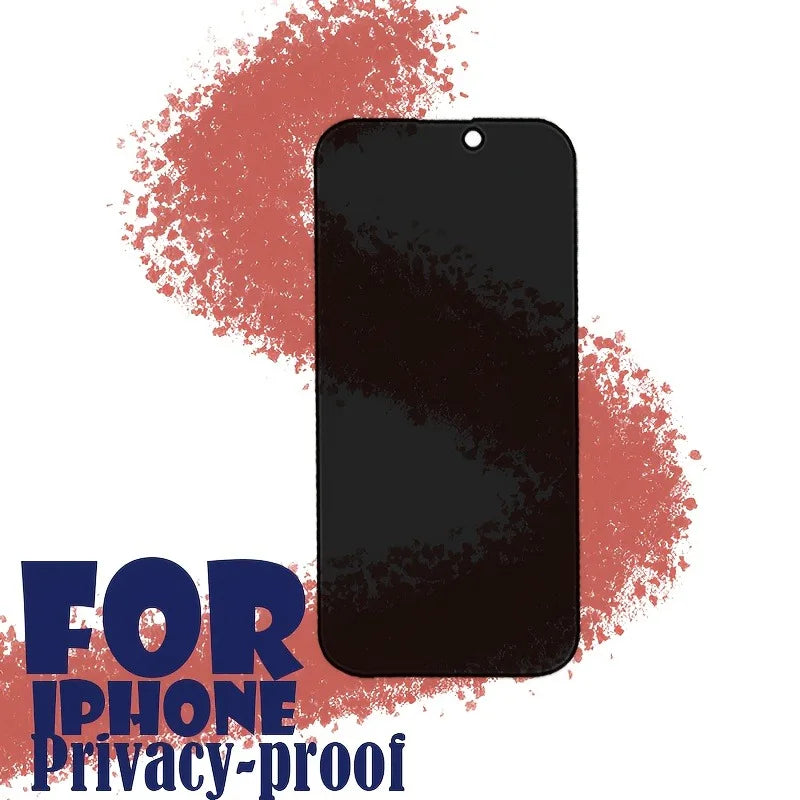 2Pack Tempered Glass Privacy Screen Protector for iPhone 11 12 13 14 15 16 Anti Spy Film Smooth Finish Enhanced Security