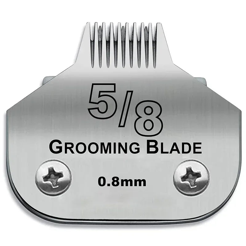 Pet Dog Cat Detachable Ceramic Blade Compatible with Andis,Oster A5 & 76,Wahl KM 10 Series Animals Grooming Clippers
